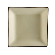 CAC China 6-S16-W Japanese Style Stoneware Plate, 10 1/2" x 10", White, 12/Case - Default Title