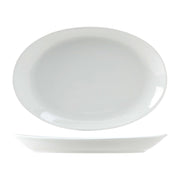 Tuxton ALH Alaska China Platter, 12/Case - 13 3/4"