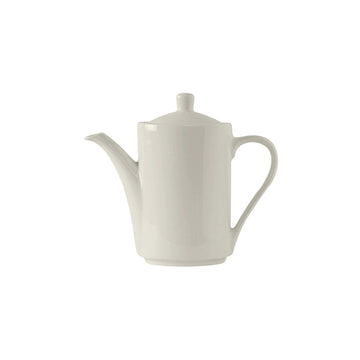 Tuxton AMU Modena China Coffee Pot Lid, White, 6/Case - 11 oz.