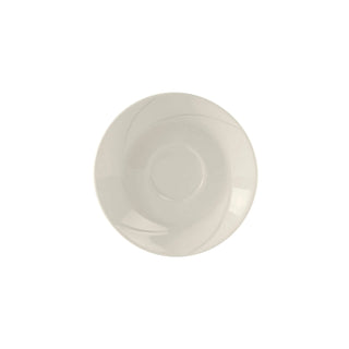 Tuxton ASU San Marino China Saucer, White, 36/Case - 6"