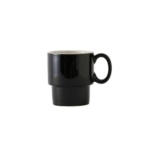 Tuxton China Mug, 10 oz., 24/Case - Black