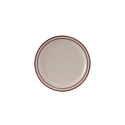Tuxton TBS Bahamas China Plate, Ivory - 5 1/2"