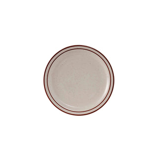 Tuxton TBS Bahamas China Plate, Ivory - 5 1/2"