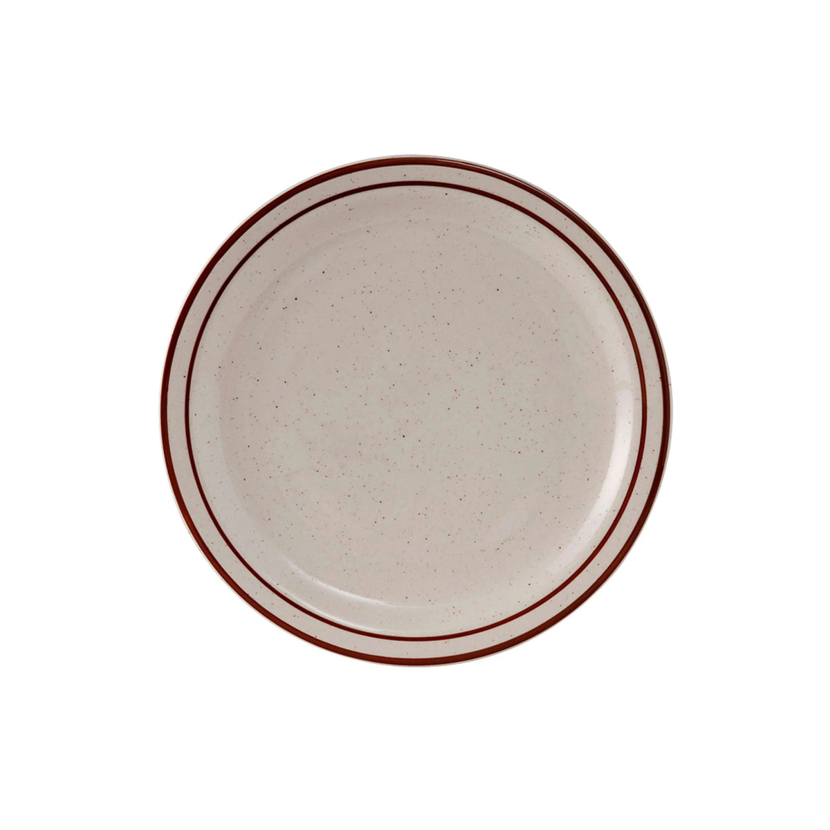 Tuxton TBS Bahamas China Plate, Ivory - 9"
