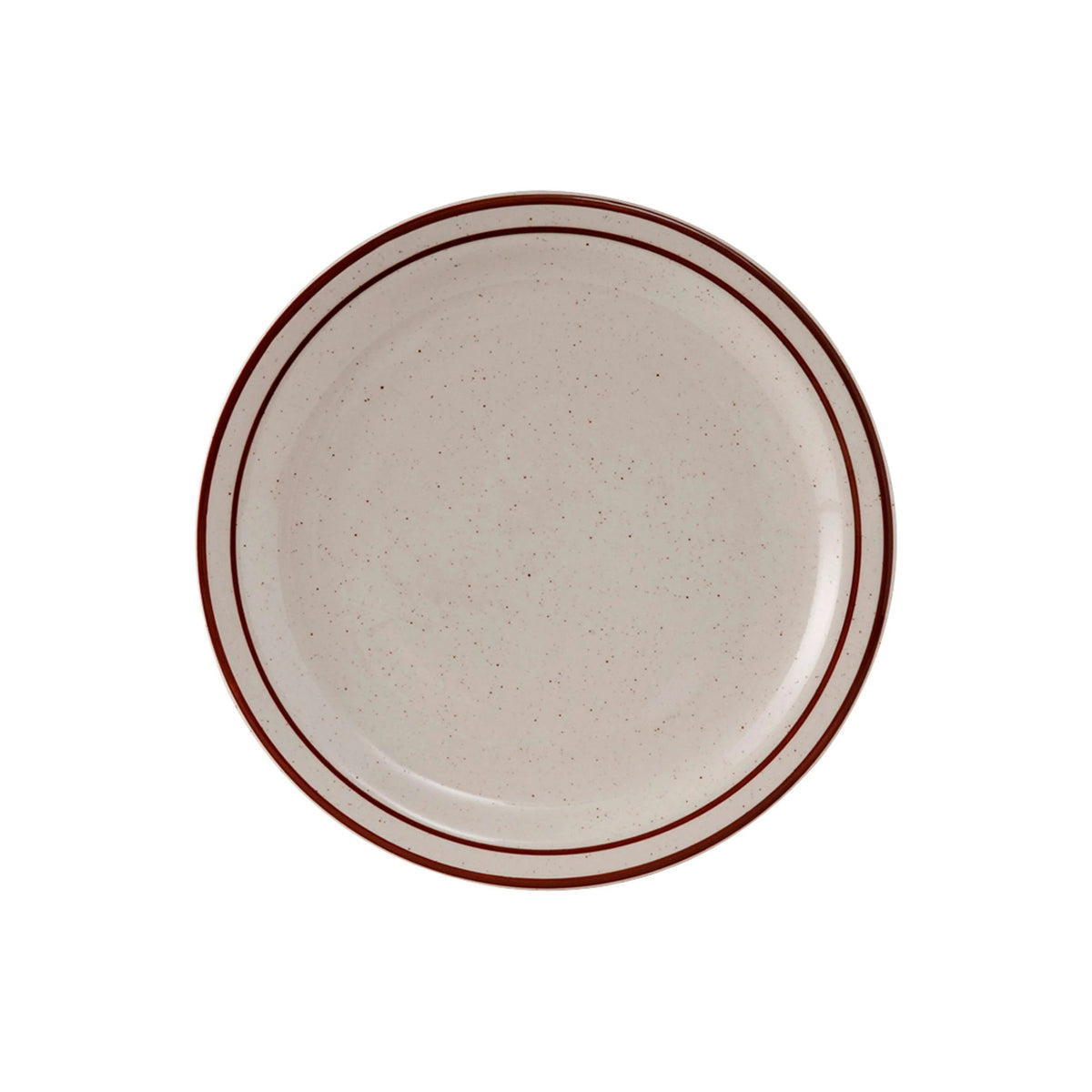 Tuxton TBS Bahamas China Plate, Ivory - 9 1/2"