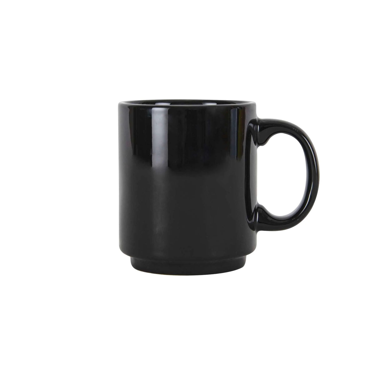 Tuxton China Mug, 11 oz., 24/Case - Black