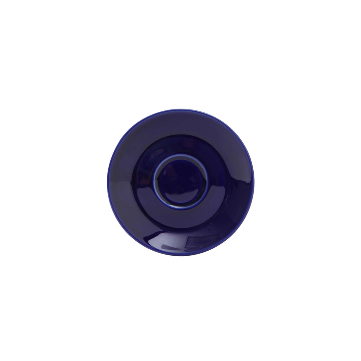 Tuxton China Saucer, 4 5/8" Diameter - Blue