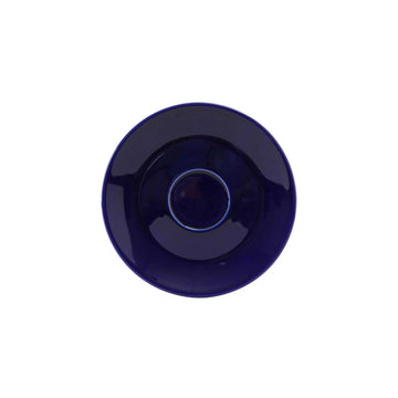 Tuxton China Saucer, 6 3/8" Diameter - Blue