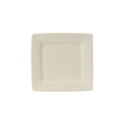 Tuxton BEH-064F Accessories Eggshell China Plate, 6 1/2" x 6 1/2", Ivory, 12/Case - Default Title