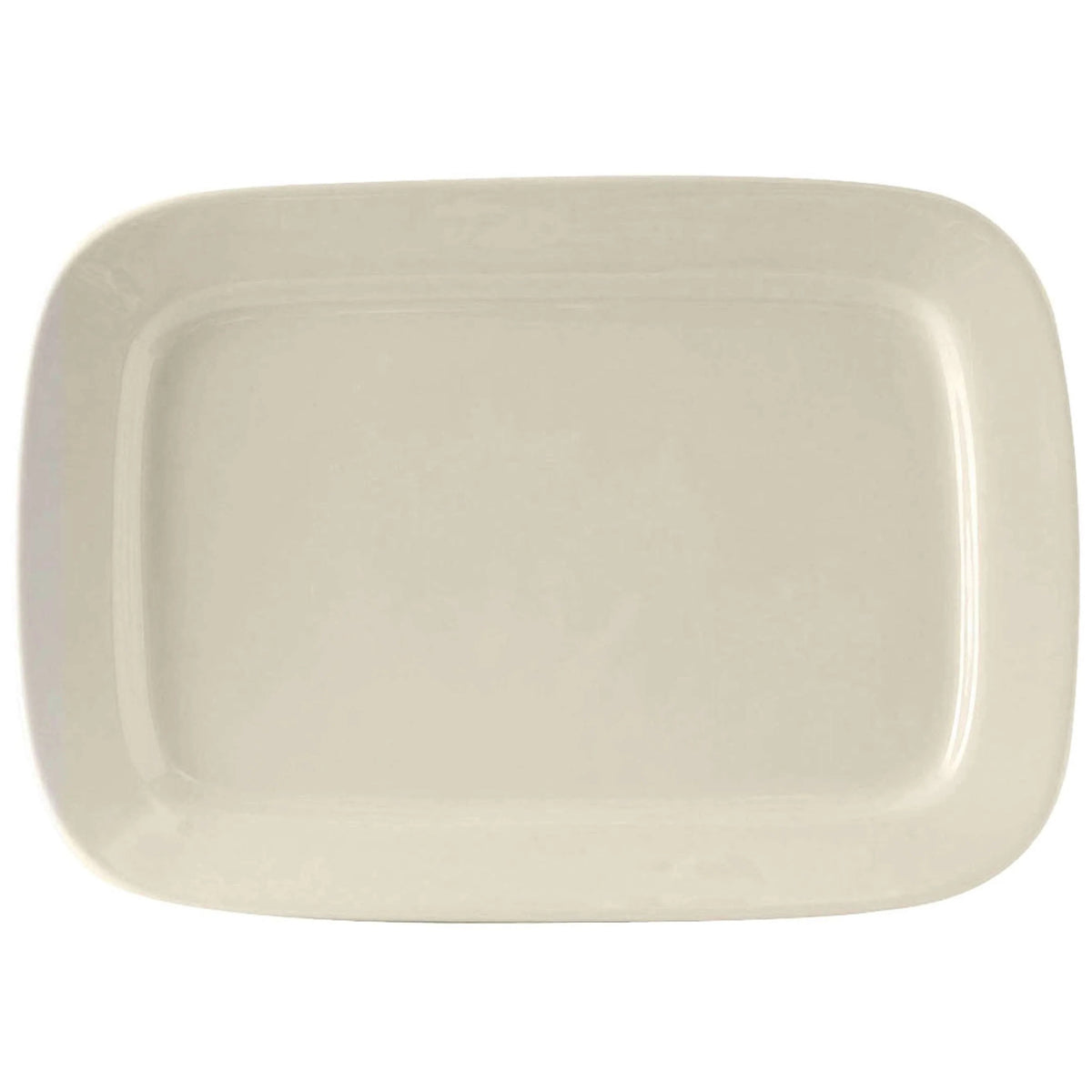 Tuxton BEH-170A Accessories Eggshell China Platter, 11 3/4" x 17", Ivory, 4/Case - Default Title