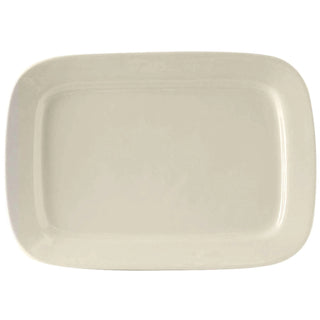 Tuxton BEH-170A Accessories Eggshell China Platter, 11 3/4" x 17", Ivory, 4/Case - Default Title