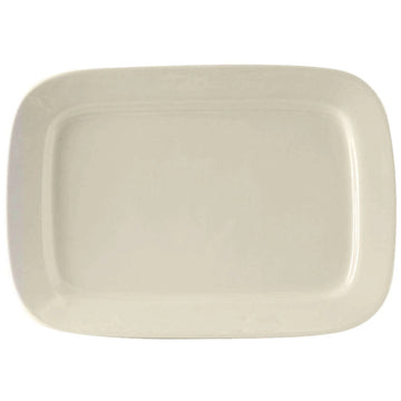 Tuxton BEH-170A Accessories Eggshell China Platter, 11 3/4" x 17", Ivory, 4/Case - Default Title