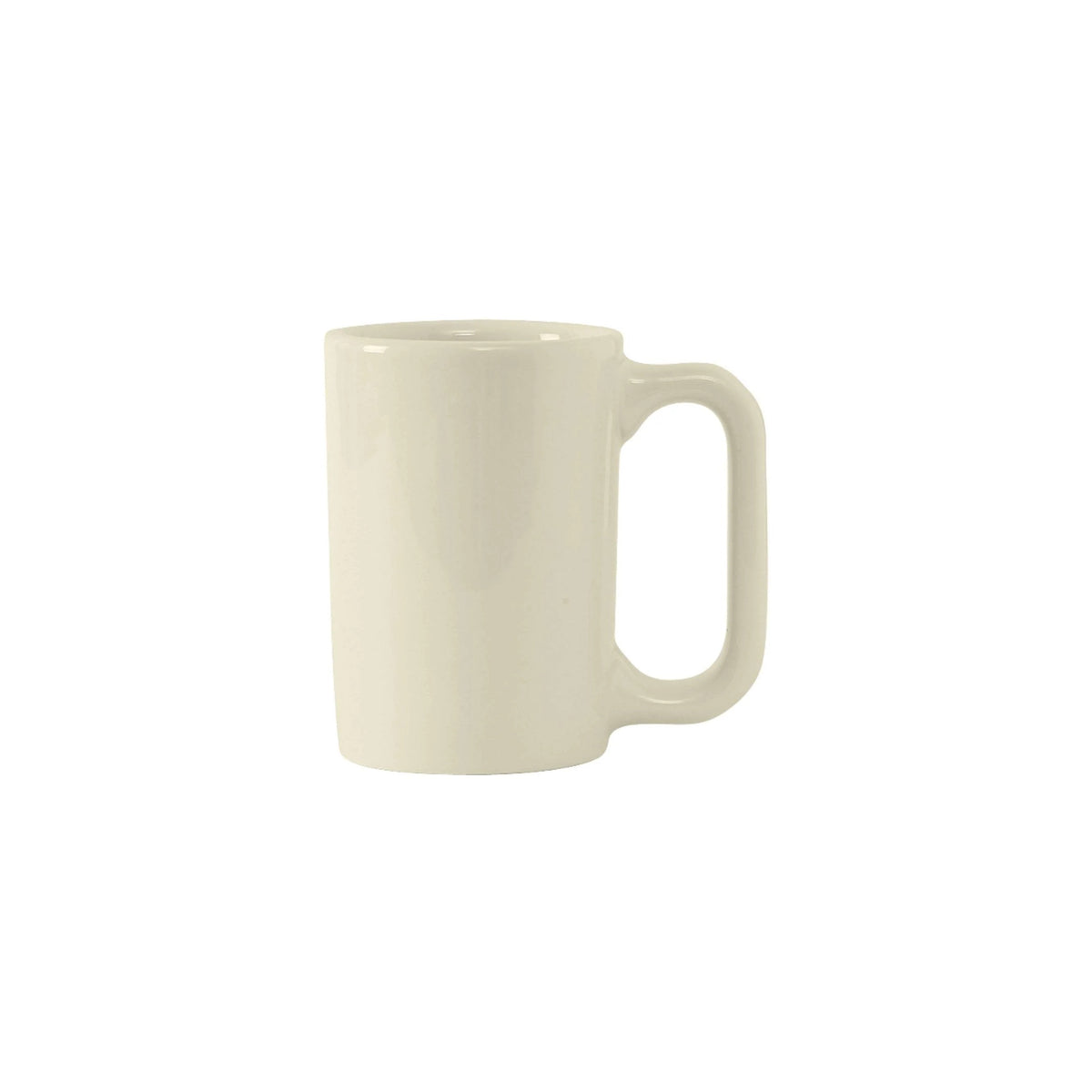 Tuxton BEM-100F China Mug, 10 oz., Ivory, 24/Case - Default Title