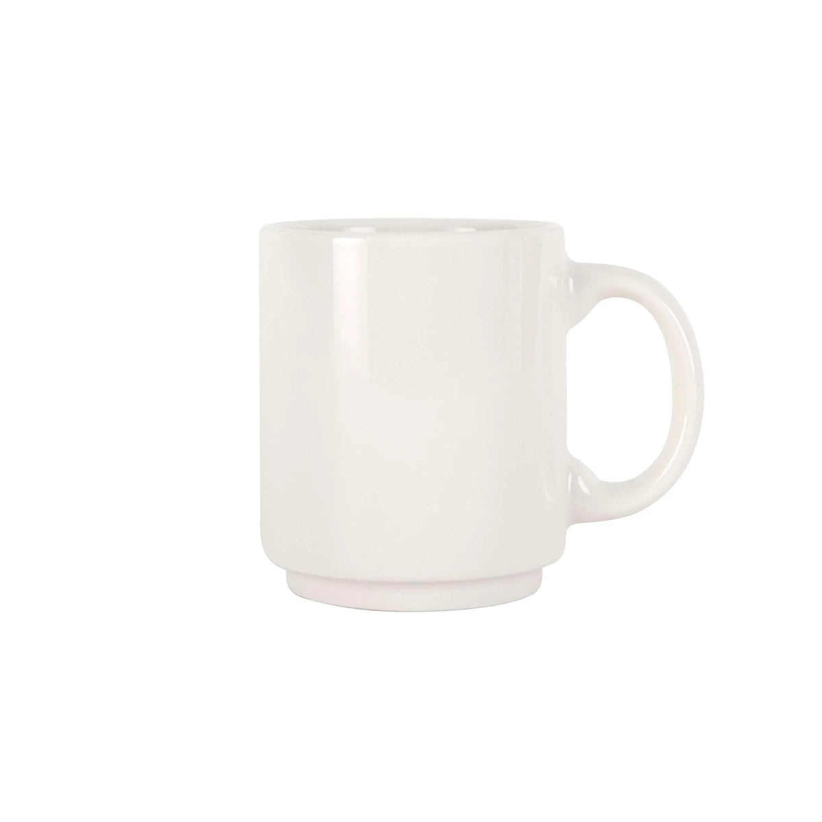 Tuxton China Mug, 11 oz., 24/Case - Ivory