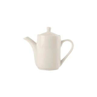 Tuxton BET-1305 China Tea Pot, 13 oz., Ivory, 6/Case - Default Title