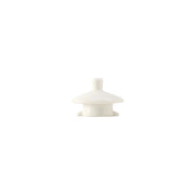 Tuxton BET1305L China Pot Lid, Ivory, 12/Case - Default Title