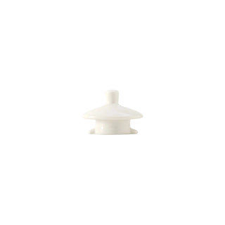 Tuxton BET1305L China Pot Lid, Ivory, 12/Case - Default Title