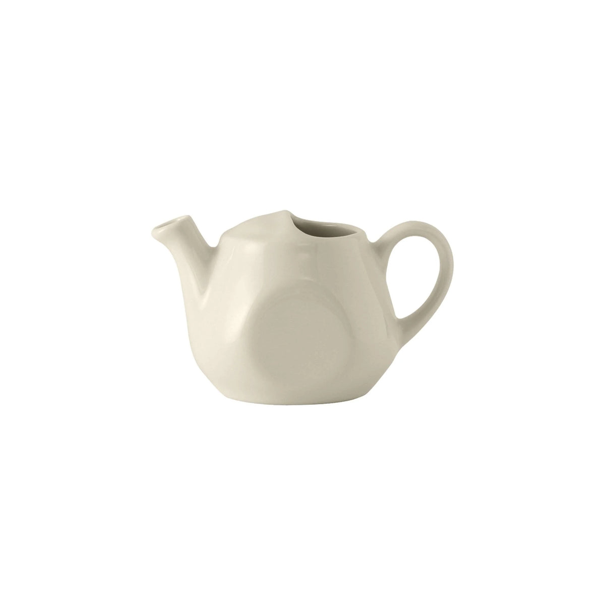 Tuxton BET China Pot Without Lid, Ivory - 16 oz.