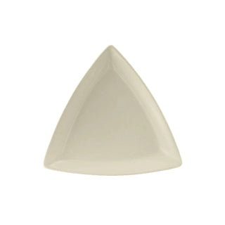 Tuxton BEZ-0908 Accessories Eggshell China Plate, 9" Long, Ivory, 12/Case - Default Title