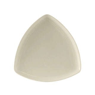 Tuxton Accessories Eggshell China Plate, 11 7/8" x 11 7/8", 12/Case - Ivory