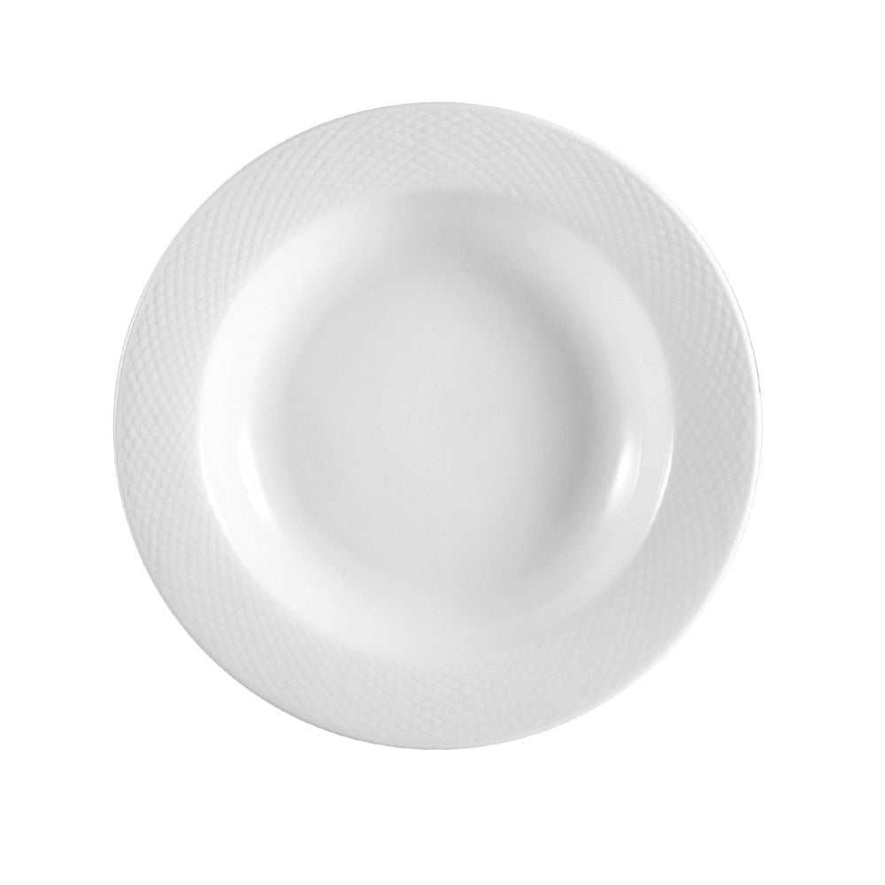 CAC China BST-120 Boston Porcelain Pasta Bowl, 22 oz., 12/Case - Default Title