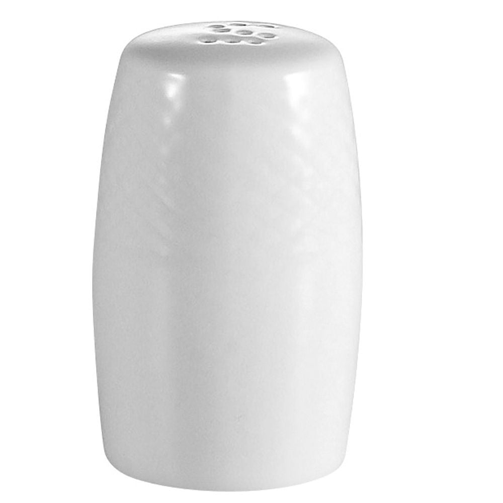 CAC China BST-SS Boston Porcelain Salt Shaker, 1 3/8" Diameter, 48/Case - Default Title