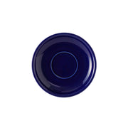 Tuxton China Saucer, 6 3/4" Diameter, 24/Case - Cappuccino Cobalt