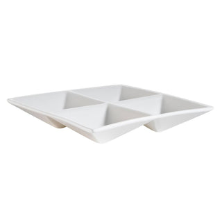 CAC China CMP-A7 Porcelain Dish, 6 1/2" x 6 1/2", 24/Case - Default Title
