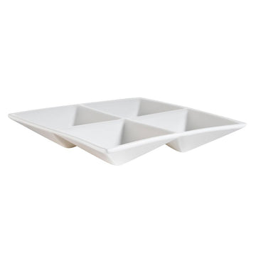 CAC China CMP-A7 Porcelain Dish, 6 1/2" x 6 1/2", 24/Case - Default Title