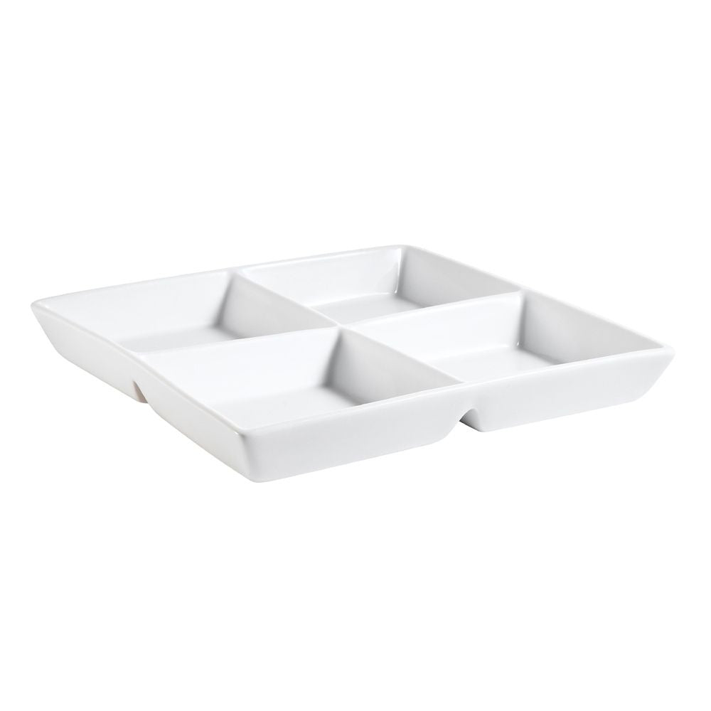 CAC China CMP Porcelain Tray - 24 oz.