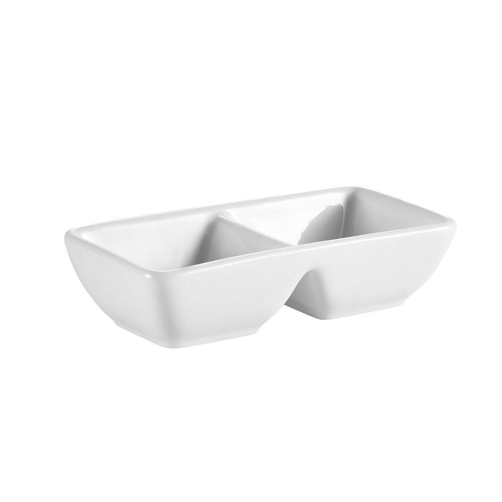 CAC China Porcelain Tray, White - 10"
