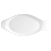 CAC China COL-F41 Platter, 6" x 12 1/4", White, 12/Case - Default Title