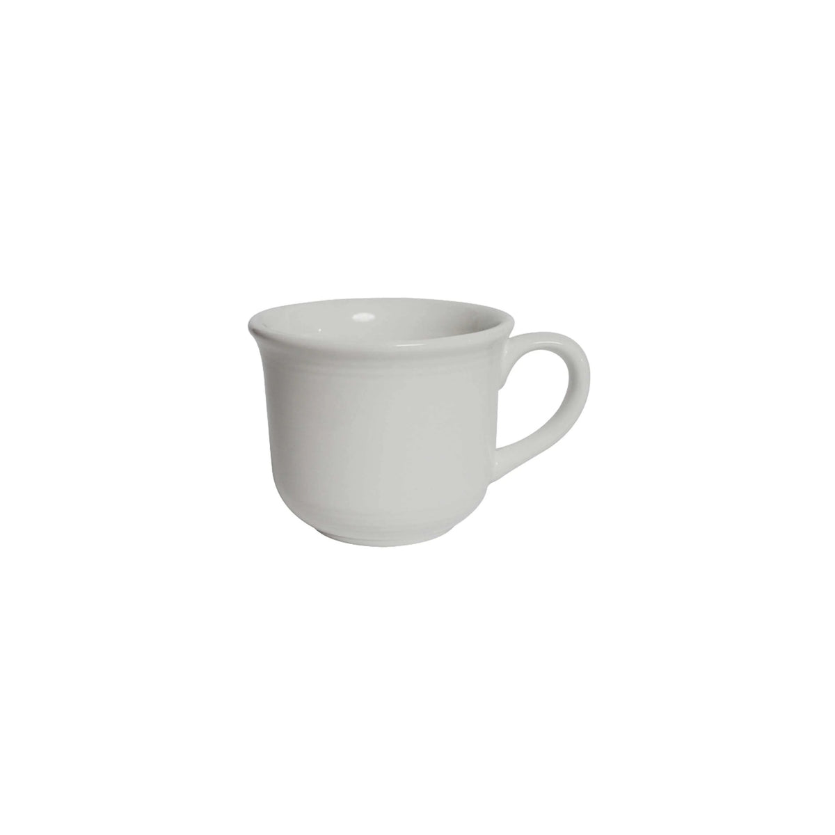 Tuxton Concentrix China Cup, 8 oz., 24/Case - White