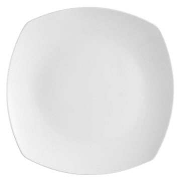 CAC China COP-SQ6 Coupe Porcelain Plate, 6 1/4" x 6 1/4", 36/Case - Default Title