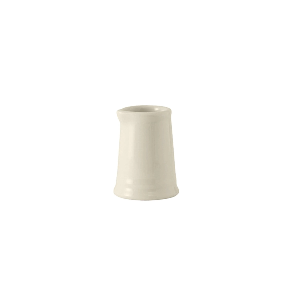 Tuxton China Creamer, 3.5 oz., 12/Case - Ivory