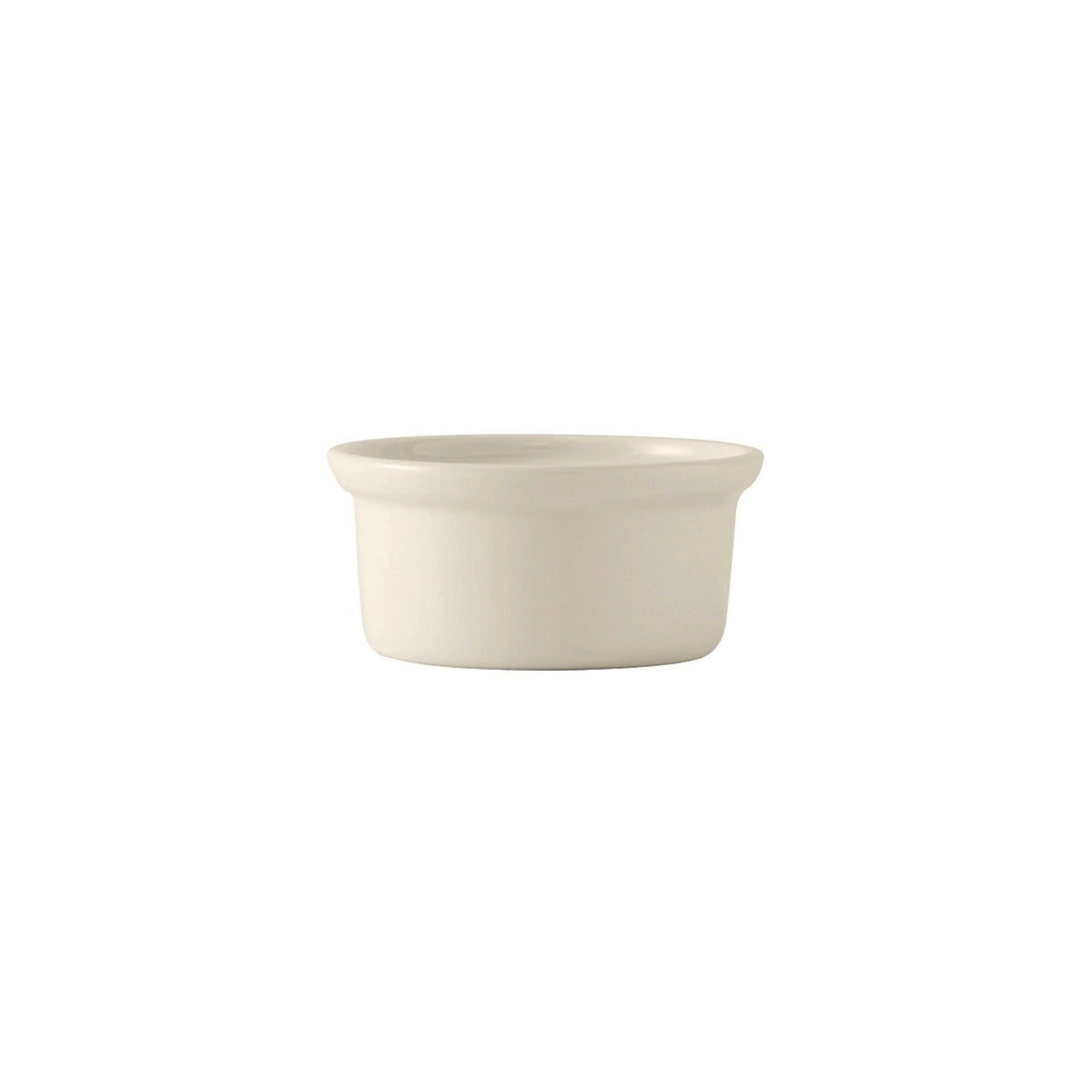 Tuxton Accessories Assorted China Dish Bowl, 7.5 oz., 12/Case - Ivory
