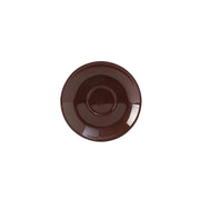 Tuxton China Saucer, 4 5/8" Diameter - Brown
