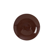 Tuxton China Saucer, 6 3/8" Diameter - Brown