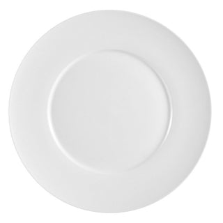 CAC China FDP Paris French Porcelain Plate, 1" High, 12/Case - 11"