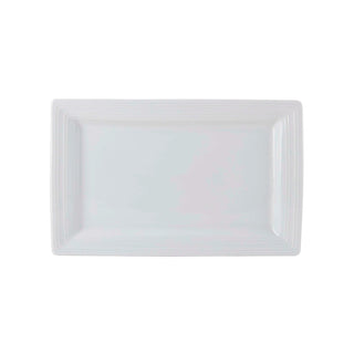 Tuxton FPH-110B Pacifica China Plate, 6 7/8" x 11", 12/Case - Default Title