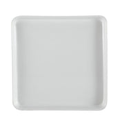 CAC China F-ST9 Fortune Porcelain Tray, 9 1/2" x 9 1/2", White, 24/Case - Default Title