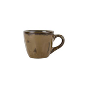Tuxton TuxTrendz Artisan China Espresso Cup, 3.5 oz., 24/Case - Mojave Espresso
