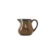 Tuxton TuxTrendz Artisan China Creamer, 4 oz., 12/Case - Brown