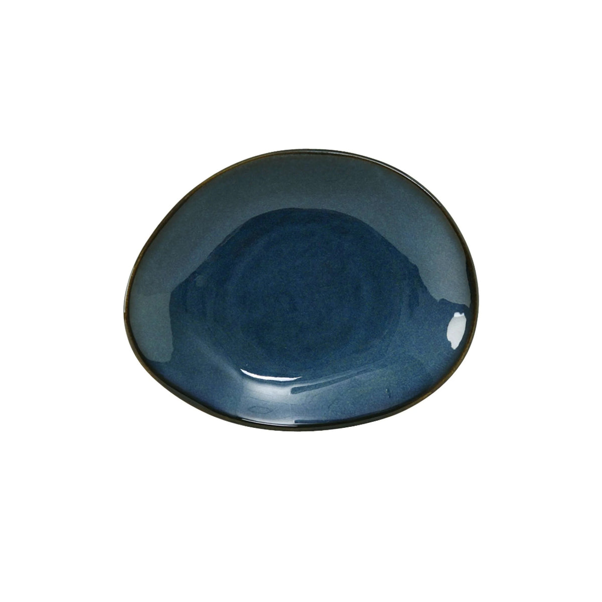 Tuxton TuxTrendz Artisan China Plate, 12/Case - Night Sky x 6 7/8"
