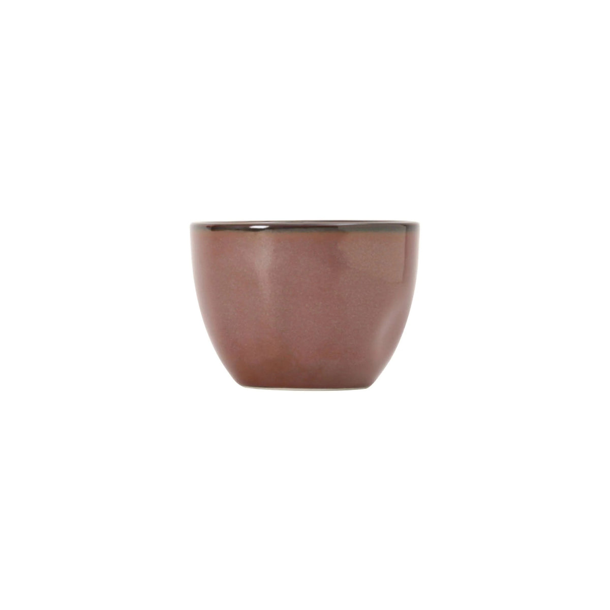 Tuxton TuxTrendz Artisan China Bouillon Cup, 8 oz., 24/Case - Red Rock