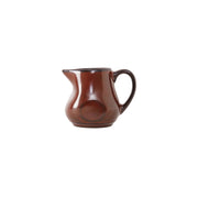 Tuxton TuxTrendz Artisan China Creamer, 4 oz., 12/Case - Burgundy Red