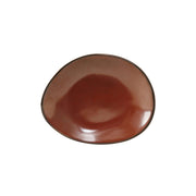 Tuxton TuxTrendz Artisan China Plate, 12/Case - Red Rock x 6 7/8"