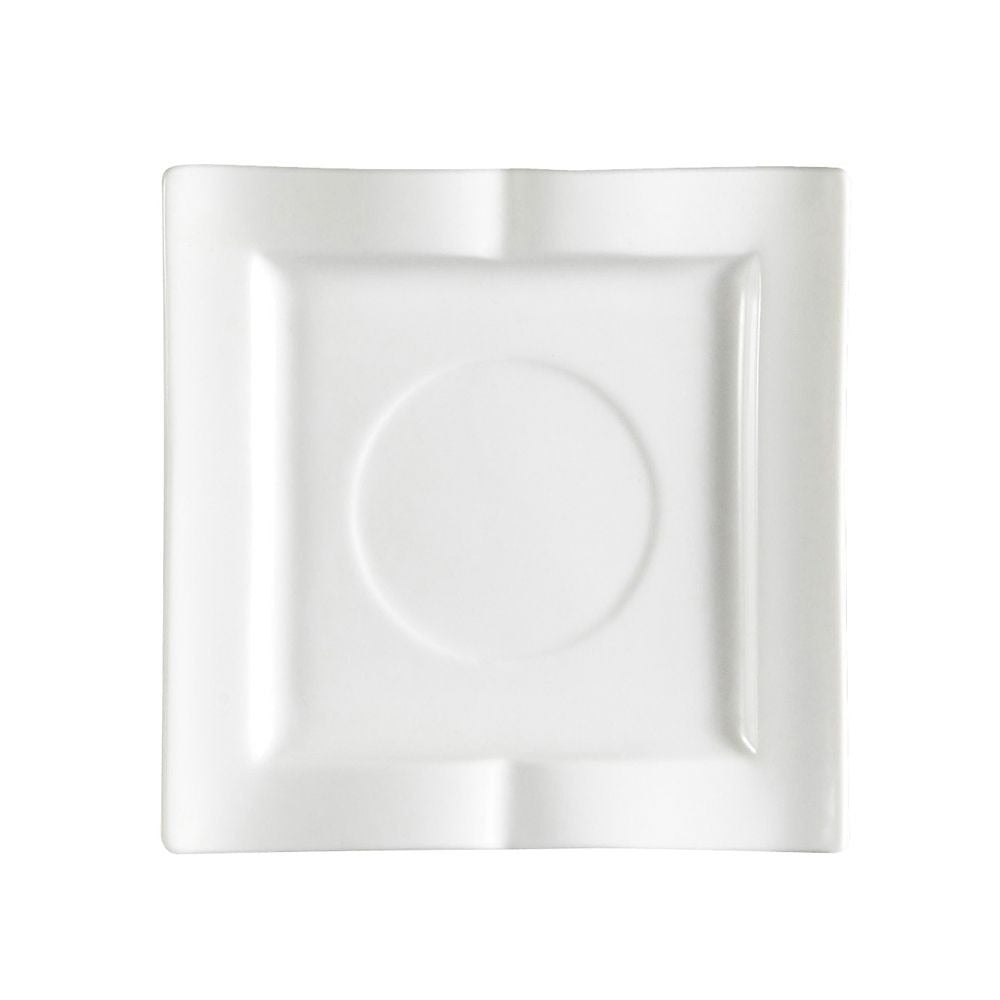 CAC China GBK-2 Goldbook Saucer, 5 1/2" x 5 1/2", 36/Case - Default Title