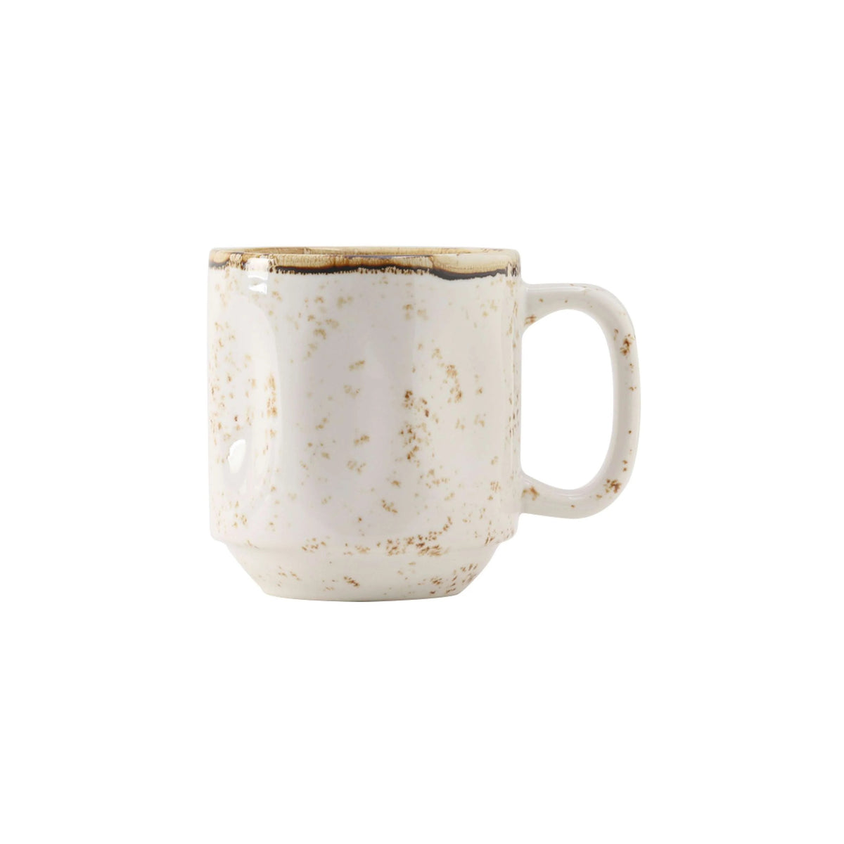 Tuxton TuxTrendz Artisan China Mug, 12 oz., 24/Case - Geode Agave