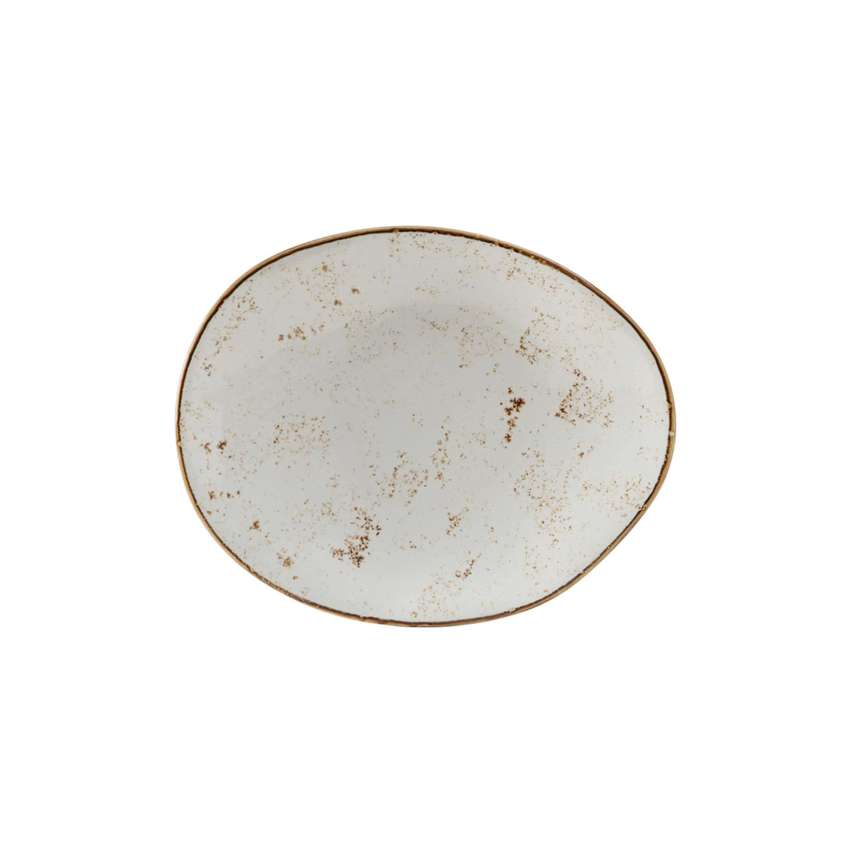 Tuxton TuxTrendz Artisan China Plate, 12/Case - Geode Agave x 6 7/8"
